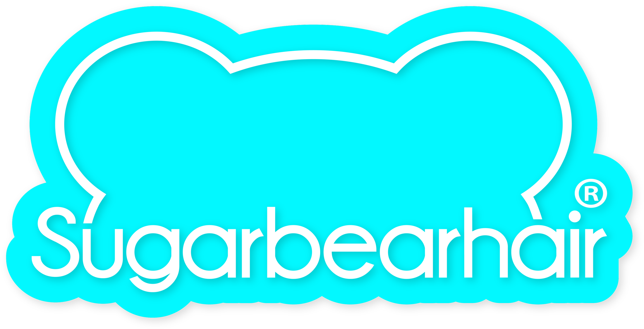 Sugar Bear Vitamins Logo , Png Download - Sugar Bear Hair Logo Clipart (2201x1125), Png Download