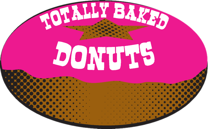 Totally Baked Donuts - Circle Clipart (804x500), Png Download