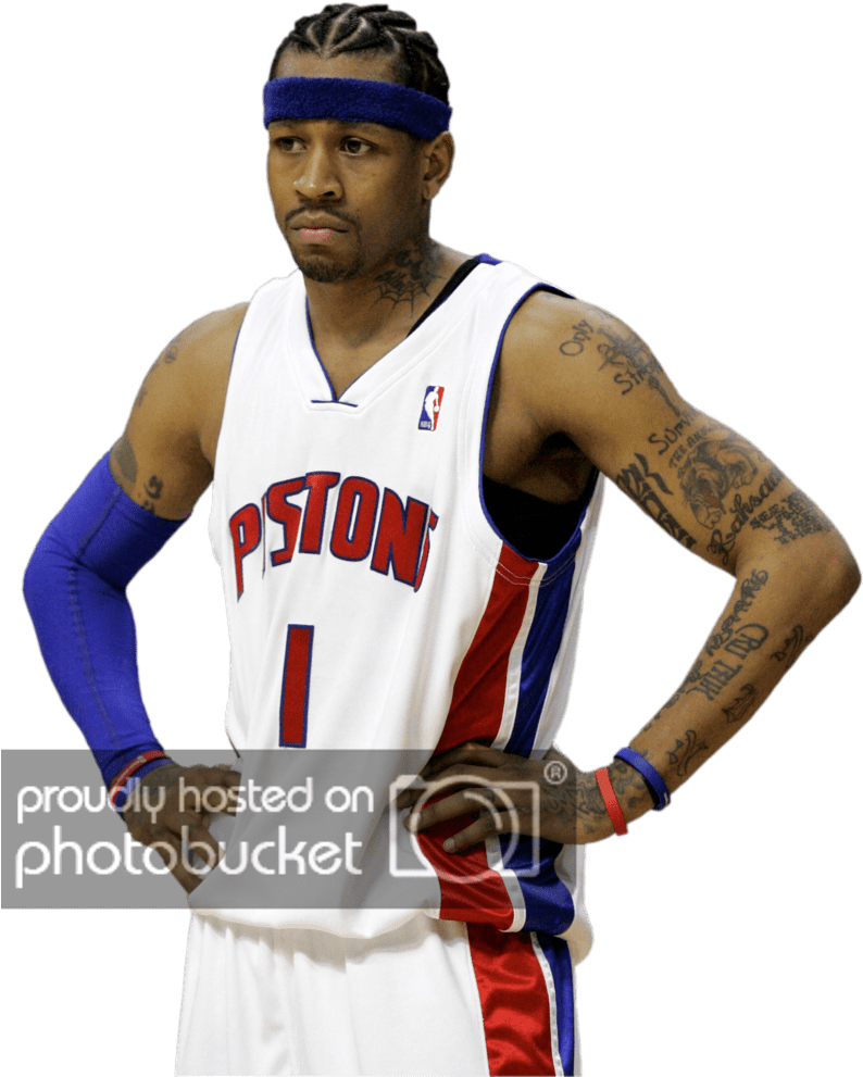 Allen Iverson Clipart (801x1023), Png Download