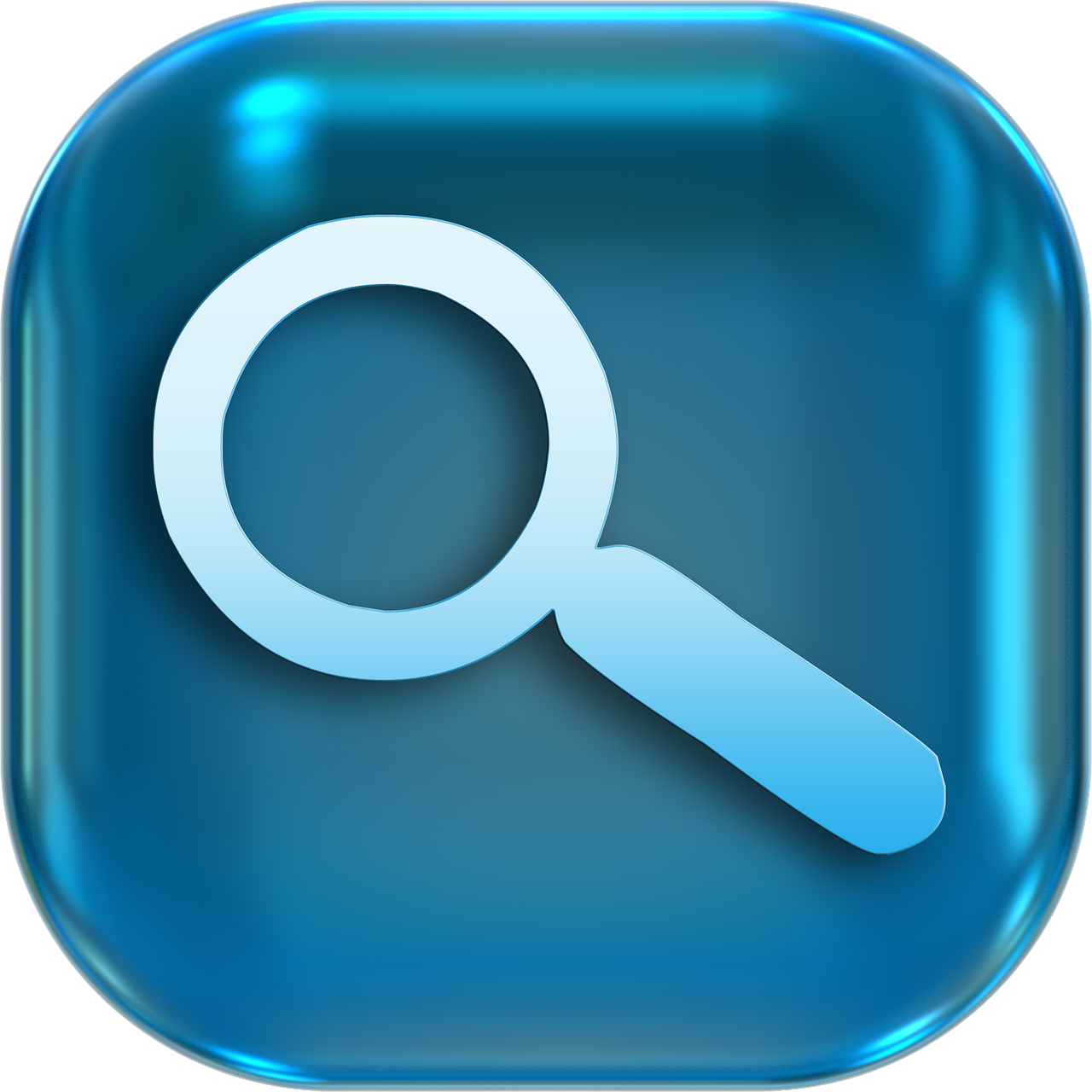 Icons Symbols Magnifying Glass Png Image - Boton Buscar Icono Png Clipart (1280x1280), Png Download