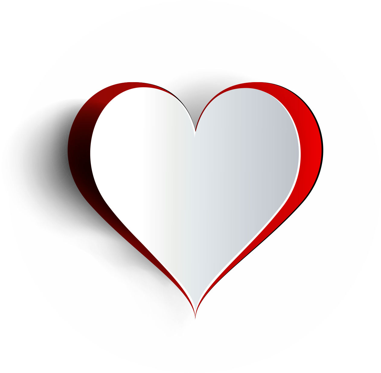 Logo Coração Png - Coraçao Para Logo Png Clipart (1262x1235), Png Download