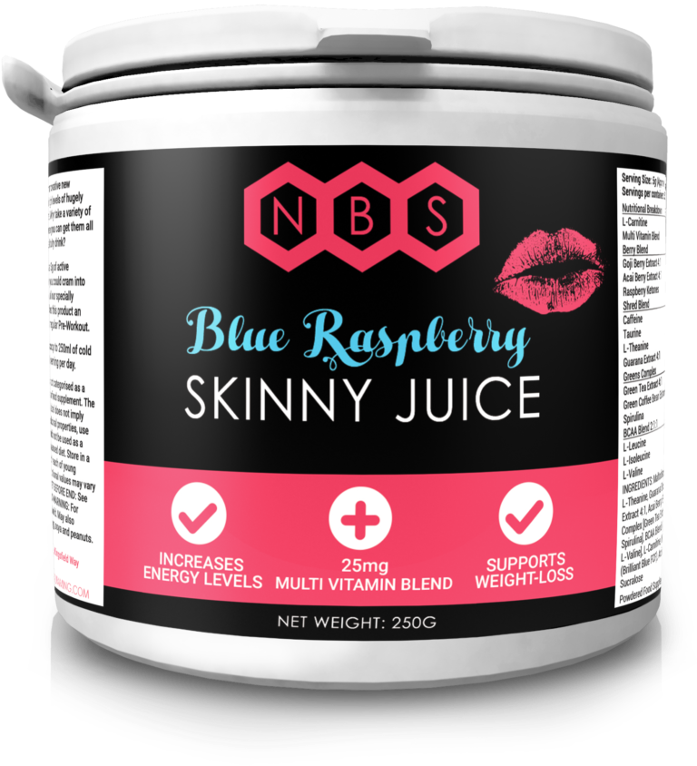 Skinny Juice Blue Raspberry - Cosmetics Clipart (1170x1173), Png Download