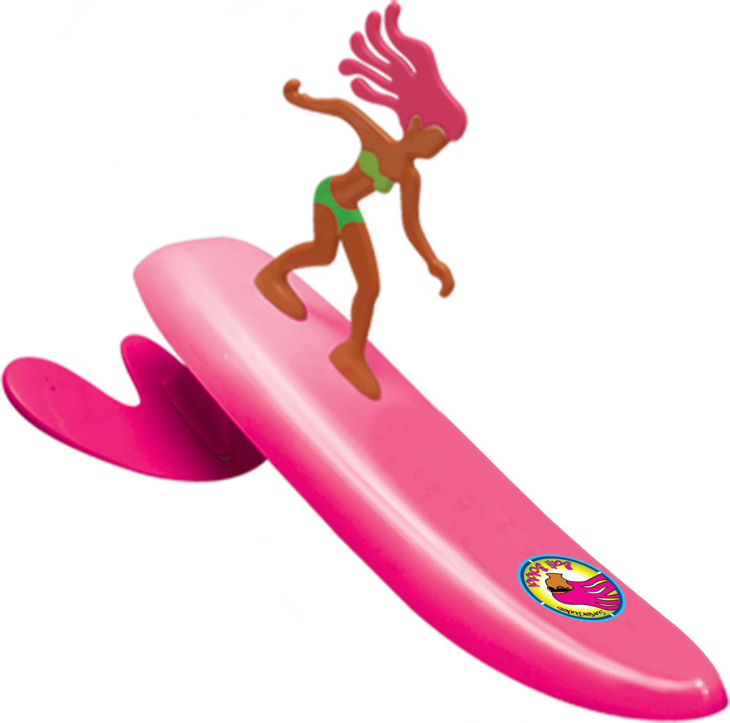 Learned To Surf At “the Park” In Real, Quezon - Surfer Dudes Wave Powered Mini-surfer And Surfboard Clipart (1500x1487), Png Download