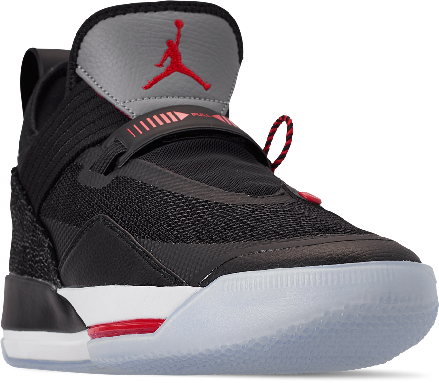 Air Jordan 33 Se Black Cement Cd9560-006 Release Info - Basketball Shoe Clipart (900x900), Png Download
