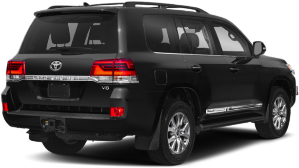 New 2019 Toyota Land Cruiser Land Cruiser - 2017 Black Ford Explorer Limited Clipart (640x480), Png Download