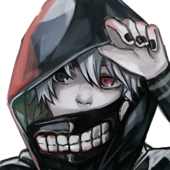 Kaneki Sticker - Kaneki Tokyo Ghoul Clipart (563x563), Png Download