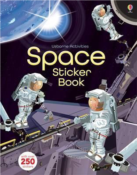 Space Sticker Book - Viaje Al Espacio Libro Clipart (1000x1000), Png Download