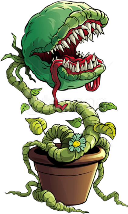 Free Png Download Venus Fly Trap Plant Monster Png - Monster Venus Fly Trap Clipart (480x722), Png Download