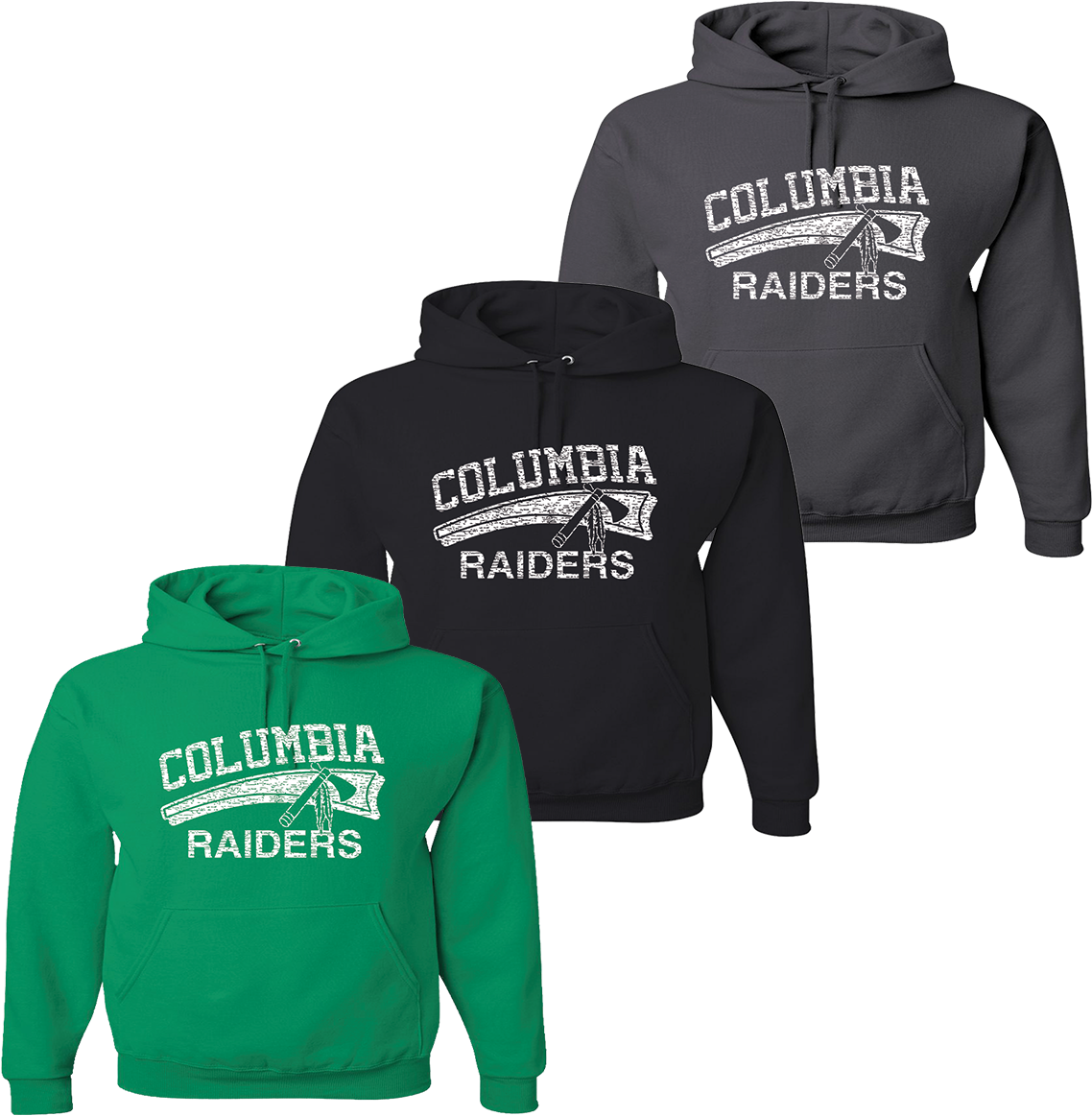 Columbia Raiders Hoodie - Hoodie Clipart (1200x1200), Png Download