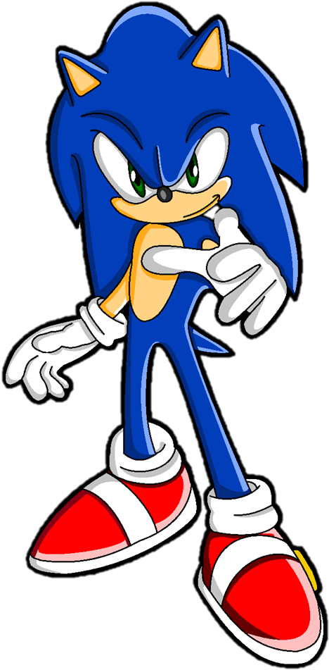 De Sonic The Hedgehog 2006 Clipart (468x951), Png Download