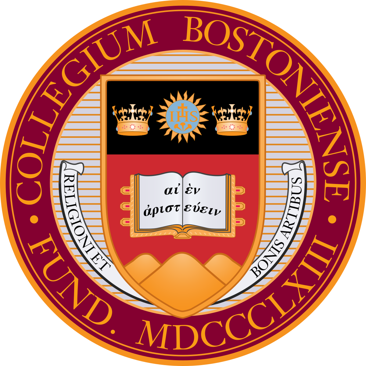 Atom-thick Platforms For Energy And Computing Research - Boston College Law School Logo Clipart (1200x1200), Png Download