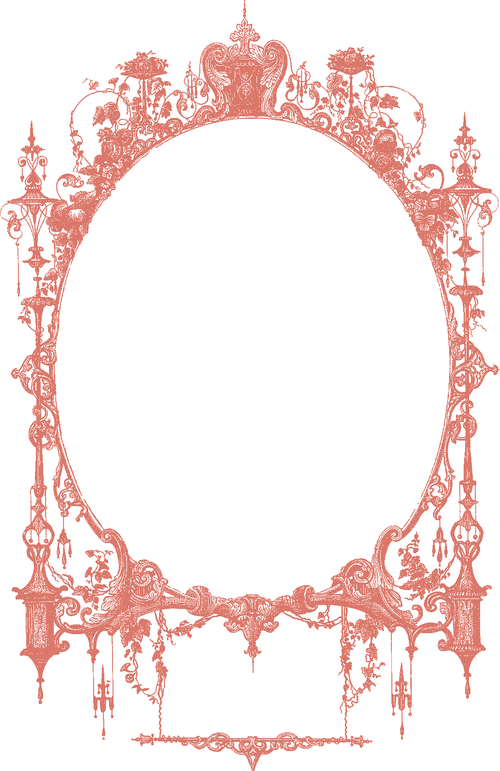 Free Download Halloween Frame Invitation Clipart Wedding - Mirror On The Wall Poem - Png Download (1031x1589), Png Download