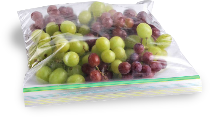 Food Storage Zipper Gallon - Plastic Zipper Food Clipart (800x486), Png Download