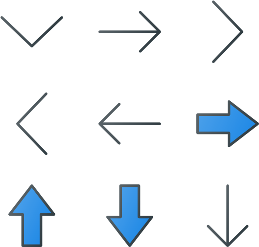 Arrows - Box Breathing Clipart (600x564), Png Download