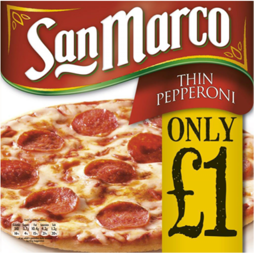 San Marco Thin Pep - San Marco Pizza Clipart (800x800), Png Download