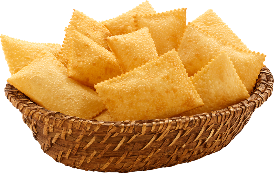 Pastel Frito - Cantina Da Igreja Pastel Clipart (945x598), Png Download