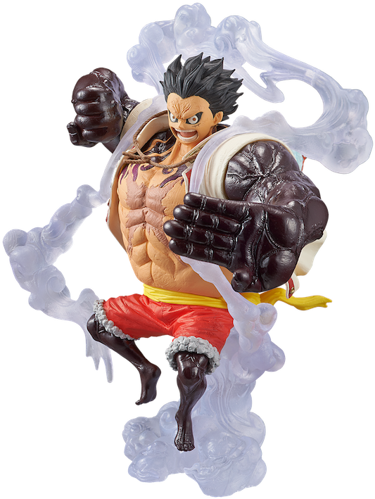 One Piece King Of Artist The Bound Man Monkey D Luffy - Figure Action One Piece Clipart (533x709), Png Download
