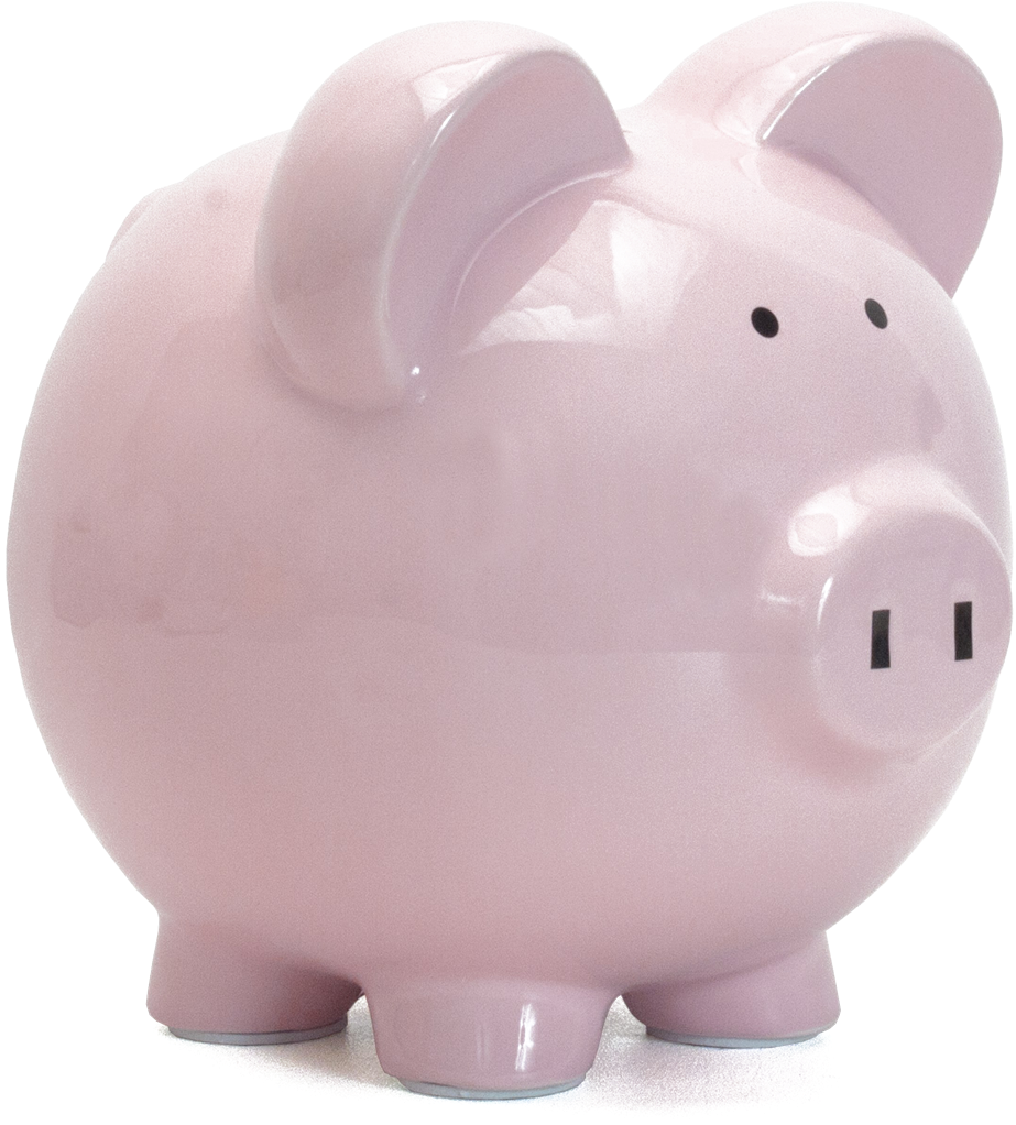 Piggy Bank Png Clipart Background - Domestic Pig Transparent Png (1280x1280), Png Download