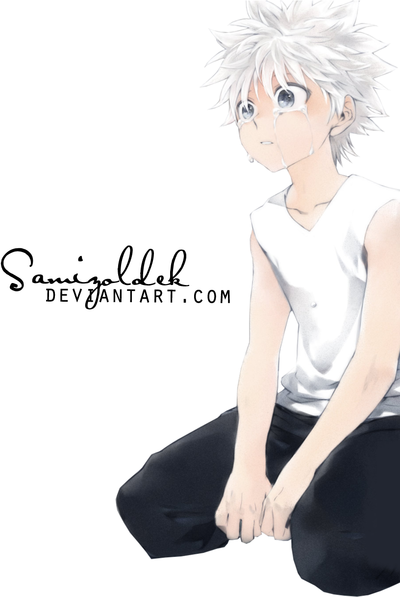 77 Images About A Whole Lot Of Killua <3 On We Heart - Hunter X Hunter Killua Fanart Render Clipart (816x1217), Png Download