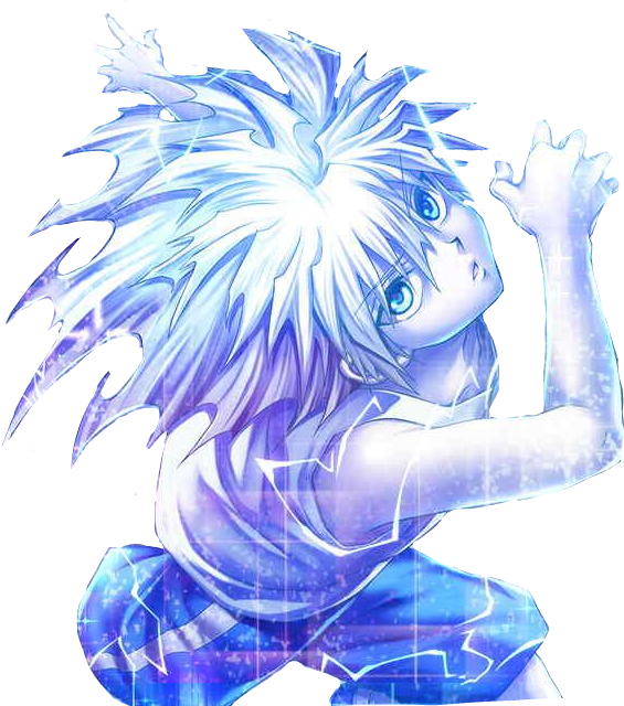 Killua Killuazoldyck Hxh Hunterxhunter - Hunter × Hunter Clipart (565x640), Png Download