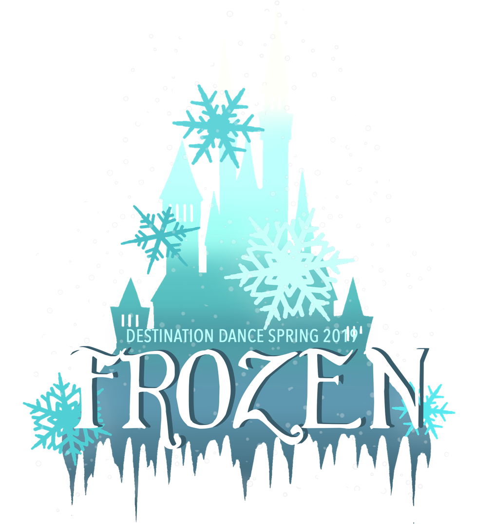 A Dance Production Of Frozen - Graphic Design Clipart (800x640), Png Download