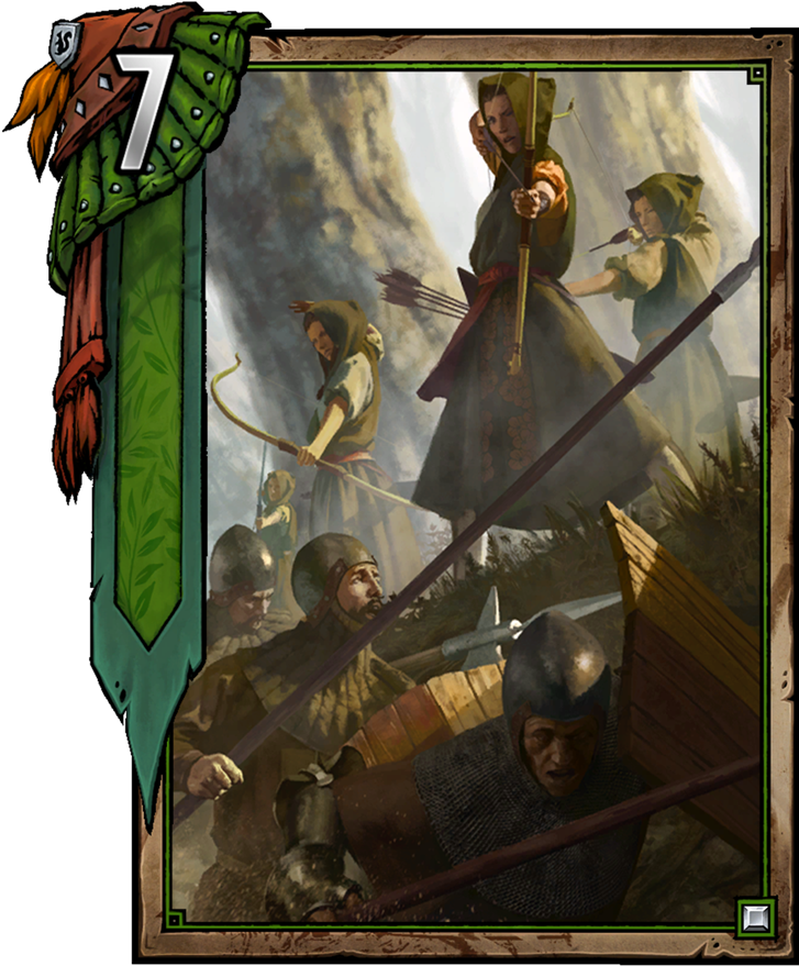 Dol Blathanna Archer - Witcher Dol Blathanna Clipart (775x1048), Png Download