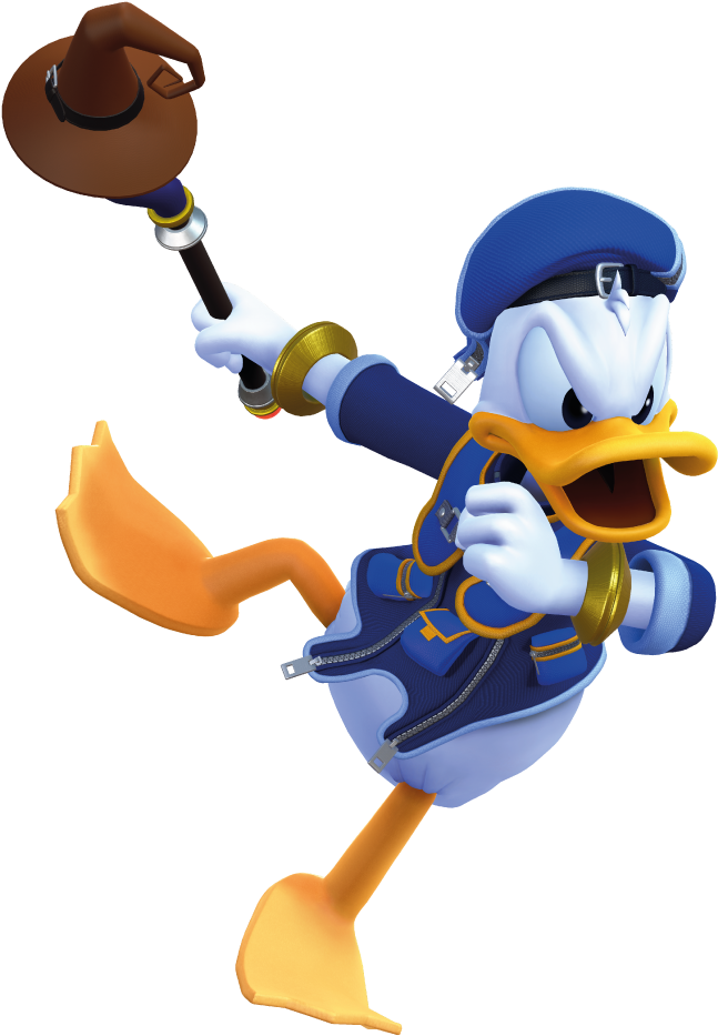 Kingdom Hearts Iii Artbook , Png Download - Sora Goofy And Donald Clipart (647x933), Png Download