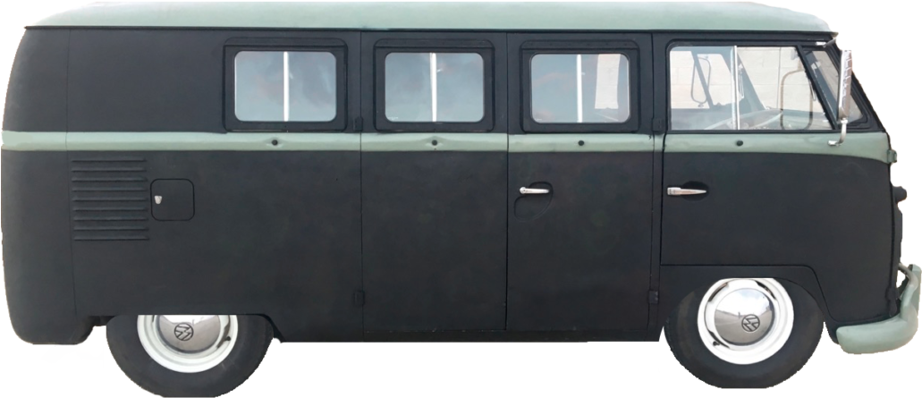 Chalk Van Photo Booth - Volkswagen Type 2 Clipart (1030x485), Png Download