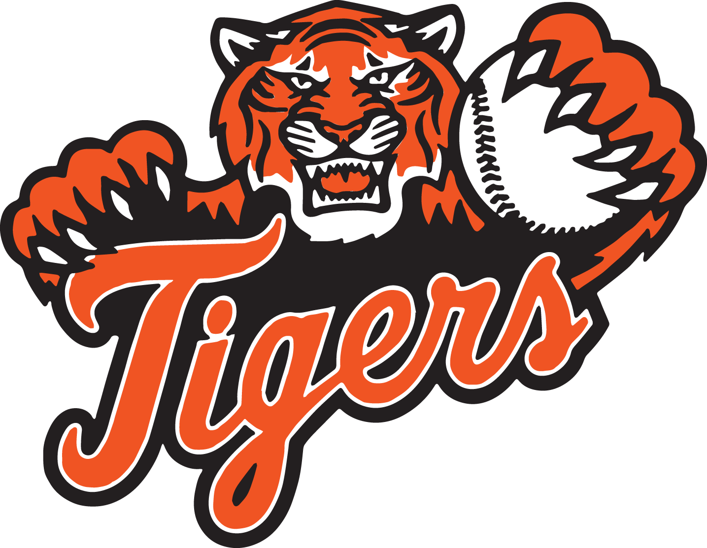 1435 X 1113 Png 189kb - Clemson Tigers Baseball Logo Clipart - Large
