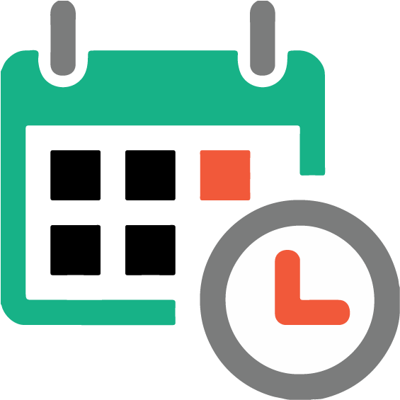 Ongoing Events - Calendar Black And White Clipart - Png Download (595x842), Png Download