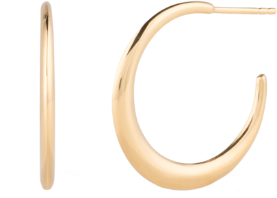 Editor Hoops - Earrings Clipart (650x650), Png Download