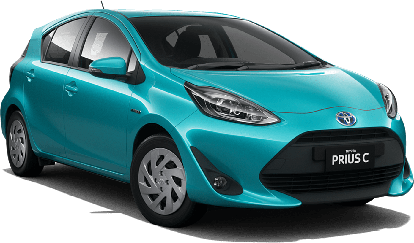 Hybrids - Toyota Prius C Clipart (1920x960), Png Download