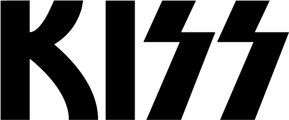 Metallica Logo Png - Kiss Font Clipart (1200x300), Png Download