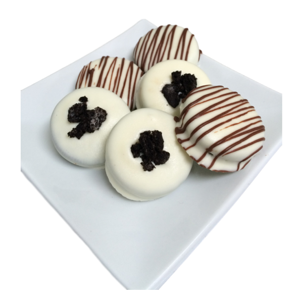 Black And White Cookie Clipart (600x600), Png Download
