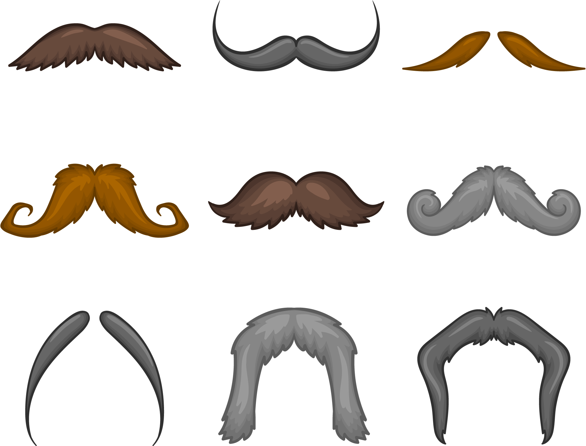 Beard Man Clipart (1969x1500), Png Download