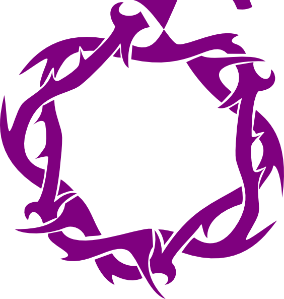 Crown Of Thorns Clipart Png Transparent Png (564x593), Png Download