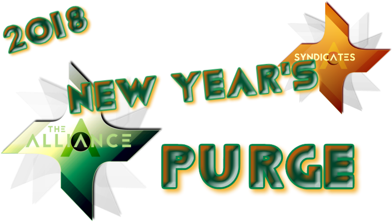 #thalliance 2018 New Year's Purge - Graphic Design Clipart (787x447), Png Download
