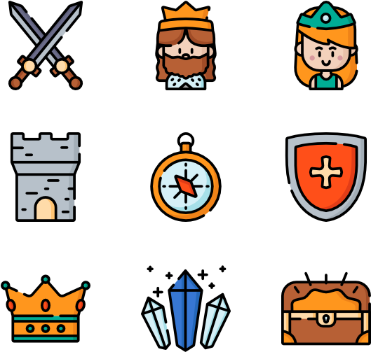 Medieval Clipart (600x564), Png Download