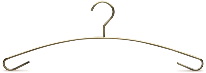 Png Library Download X Antique Brass Jeans - Clothes Hanger Clipart (700x700), Png Download