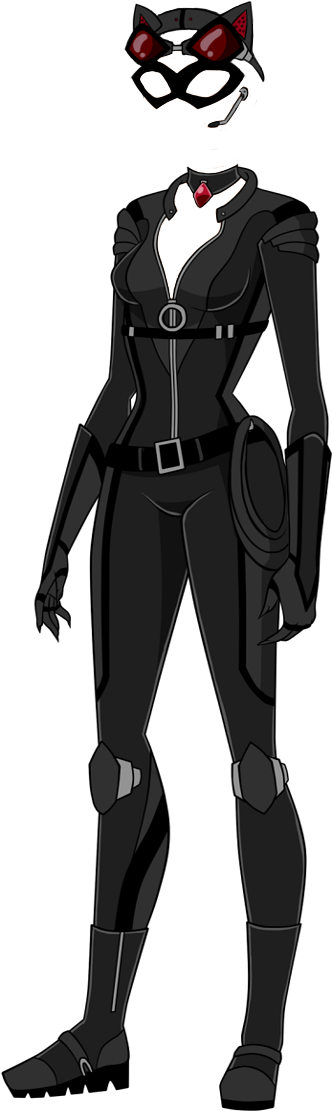 Protoge Costume Sold - Catwoman Oc Clipart (400x1150), Png Download