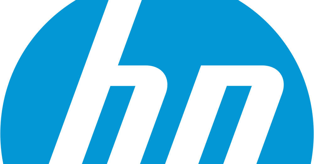 Hp Logo Png - Hewlett Packard Logo Png Clipart (1000x524), Png Download
