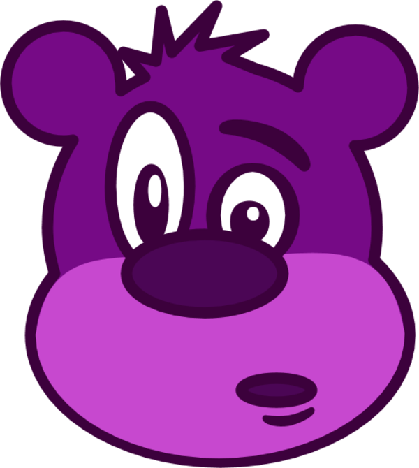 Teddy Bear Face Clipart - Bear Clip Art - Png Download (600x670), Png Download