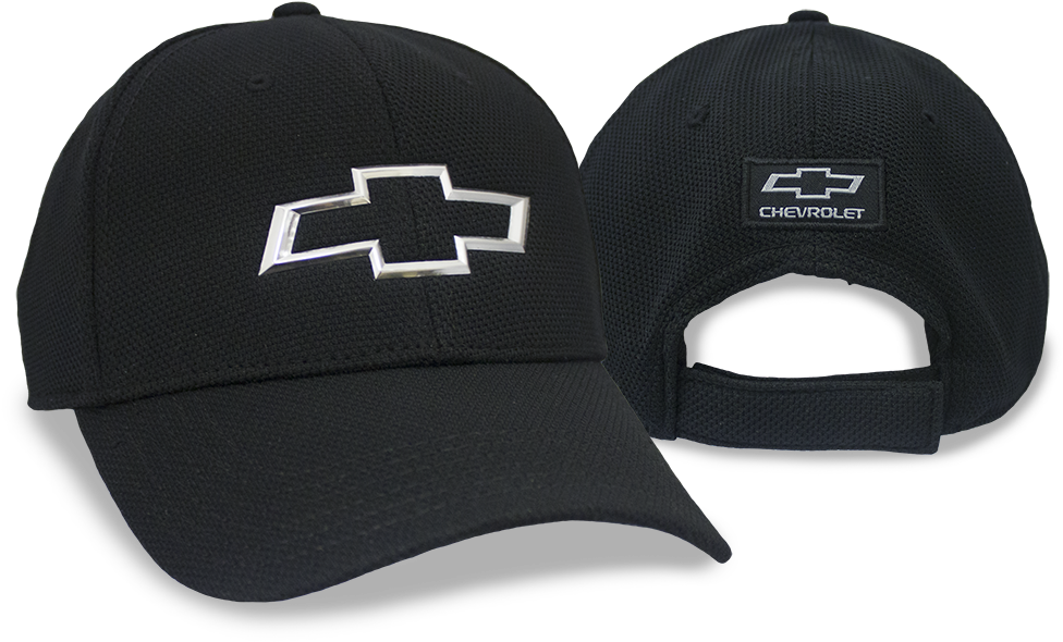 Chevrolet Black Bowtie Hat - Baseball Cap Clipart (976x590), Png Download