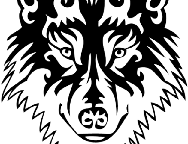 Wolf Tattoos Png Transparent Images - Tribal Designs Transparent Background Clipart (640x480), Png Download