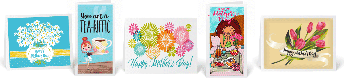 Happy Mother's Day Cards - Ribbon Banner Clipart (1199x282), Png Download