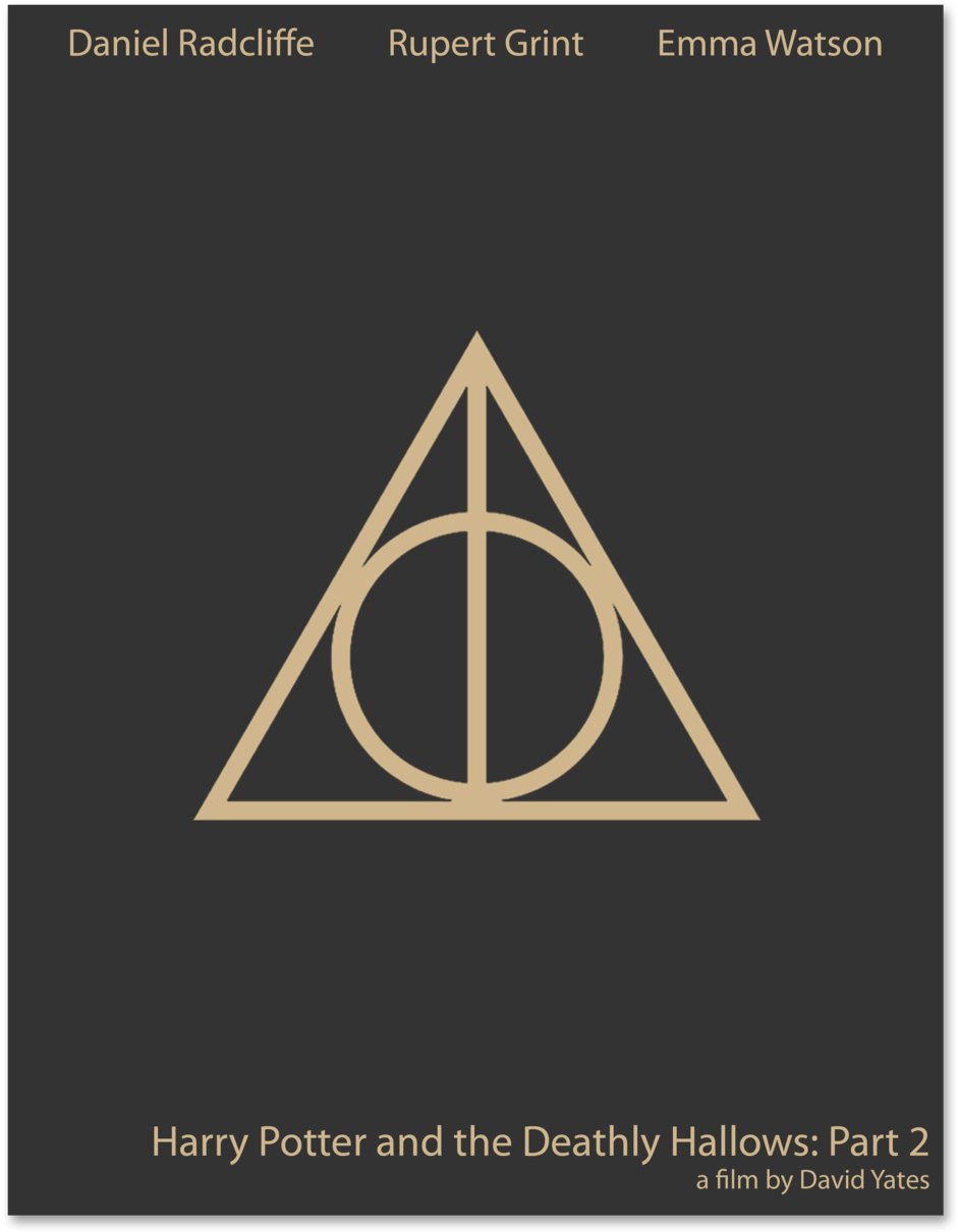 Hp-8 - Deathly Hallows Clipart (1000x1270), Png Download