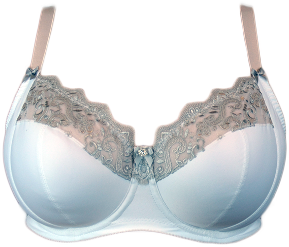 Full Cup White Bra - Brassiere Clipart (600x600), Png Download