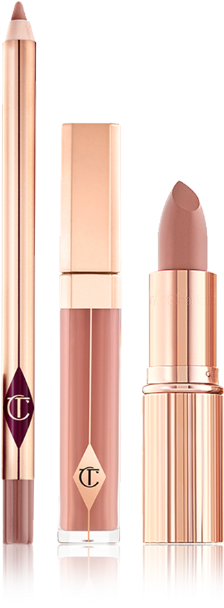 Nude Lipstick Kit - Lip Care Clipart (1000x1000), Png Download