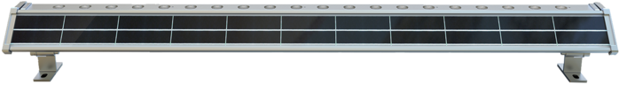 Solar Led Wall Washer Light - Outdoor Bench Clipart (720x620), Png Download
