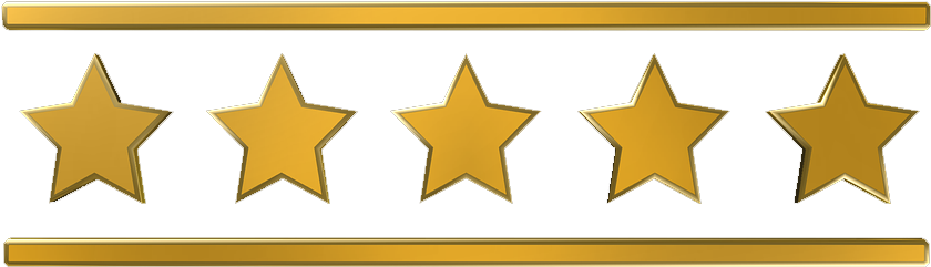 Five-stars - Review Us On Amazon Clipart (983x425), Png Download